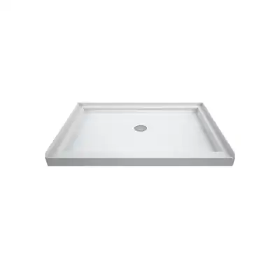 SlimLine 32L x 42W x 2.75H in. Acrylic Alcove Shower Base Pan in, View more