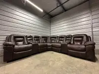 Reclining Sectional (FREE DELIVERY)