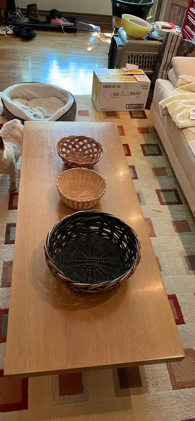 Wicker bowls, View more