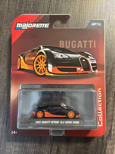 1/64 Majorette Collection Bugatti Veyron Super Sport orange, View more