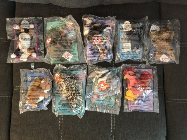 NEW 1990s McDonald’s Collectible Mini Beanie Babies in Arts & Collectibles in Kitchener / Waterloo - Image 2