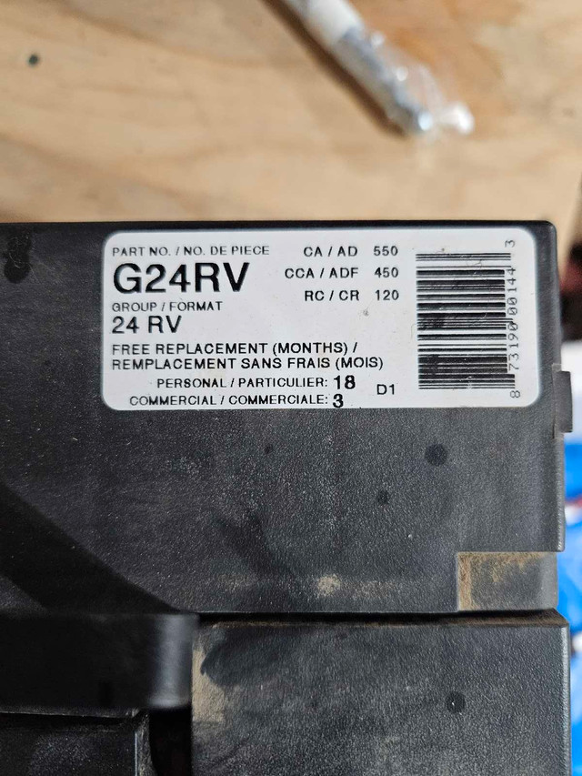 Canada Proof 12V RV Batteries in Other in Edmonton - Image 4