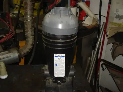 For sale is a Vision pool liner cleaner. It’s in good shape but it’s used so it has some small scrat...