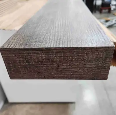Floating shelf. 100"x5"x2" Was to be used on a renovation. Still in the wrapping. No mounting hardwa...