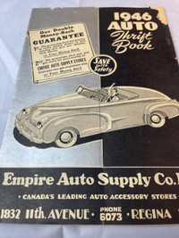 VINTAGE 1946 EMPIRE AUTO SUPPLY CO AUTO ACCESSORY CATALOG M01454