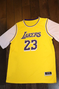 BNWOT Lakers 23 Lebron James Jersey Adult Size 4XL