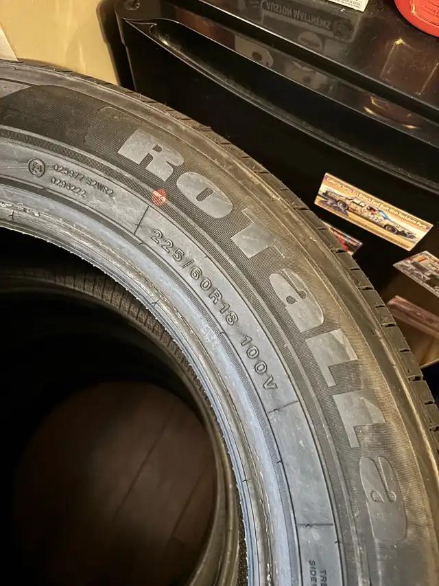 Rotalla 225/60R18 Tires in Tires & Rims in St. John's - Image 3