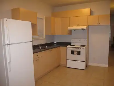 Includes utilities (Heat and Hydro) Garden view above Ground level suite ample lighting 2 Bedrooms w...