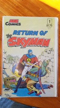 The Return of the Skyman - comic - issue 1 - Sept 1987