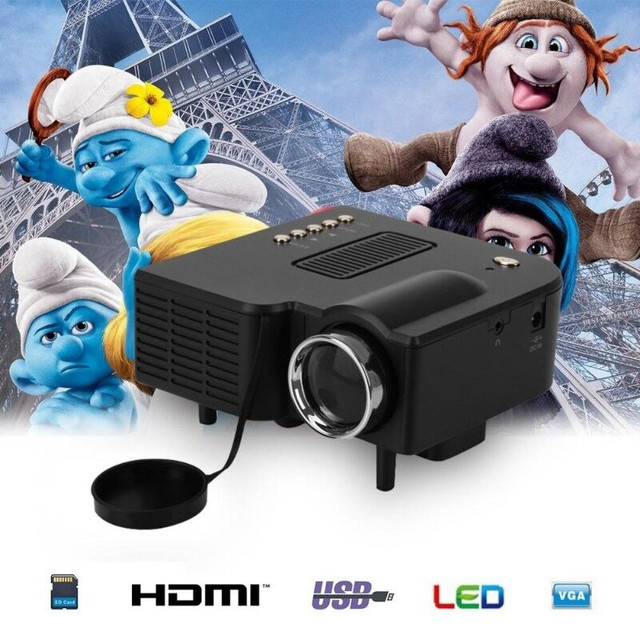 ★★★ Mini LED Projecteur Portable Pico Nec HDMI Full HD 1080P ★★★ dans Accessoires pour télé et vidéo  à Ville de Montréal - Image 3