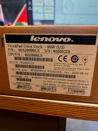 Lenovo ThinkPad Ultra Dock 90W