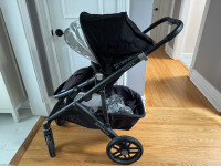 Vista stroller with bassinet and accessories