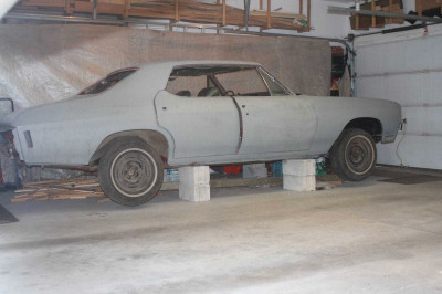 1971 Chevrolet Chevelle (FOR PARTS) 