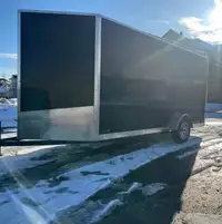 2017  6x14V-Nose trailer