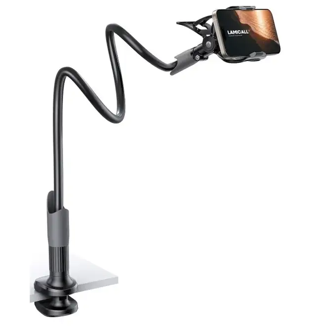 NEW-38" Gooseneck phone mount w/ clamp for desk/table.(Open box) in Cell Phone Accessories in Mississauga / Peel Region - Image 9