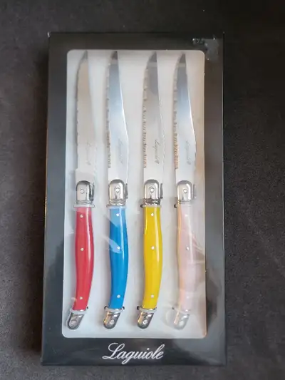 NEW / NEVER USED Laguiole Culinary Steak_Knife Set, View more