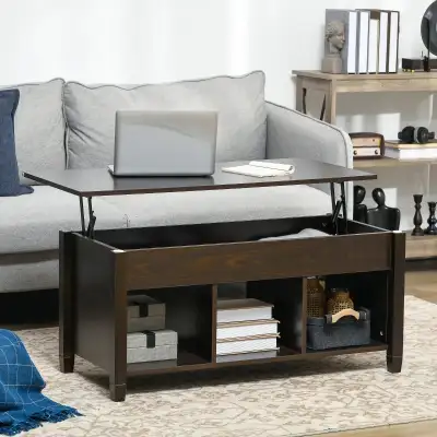 Modern lift Top Coffee Table, Center Table  Storage Shelve, View more