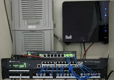 Rack / Network / Server Rooms Cable Cleanup - GTA, View more