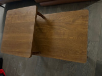2 tier wood coffee table