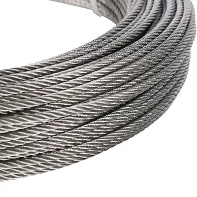 Aircraft Wire 304 Stainless Steel Cable rope -165 ft. X  1/8" , View more