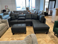 6 seater with ottoman sectional sofaFree Delivery on Sectional 