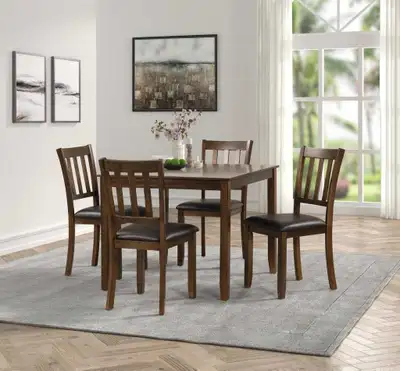 Brand 5 piece dinning set for sale take it asap , View more