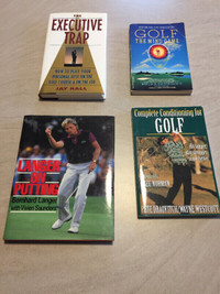 Golf books -Norman-  Langer-  The mind Came - Executive trap-