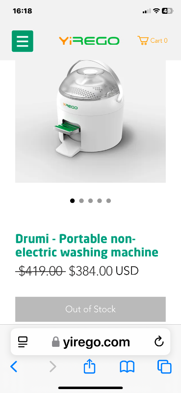 Campers  Portable washing machine in Fishing, Camping & Outdoors in Windsor Region - Image 4