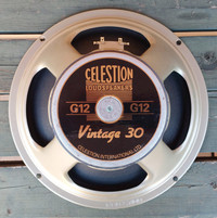 Mint Condition 8 Ohm Celestion Vintage 30 Speaker