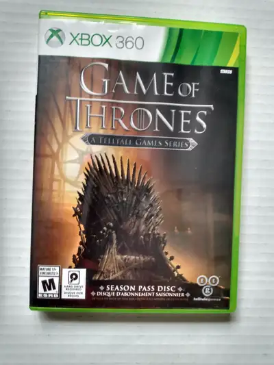 GAME OF THRONES A TELLTALE GAMES SERIES XBOX 360 GAME MINT, View more