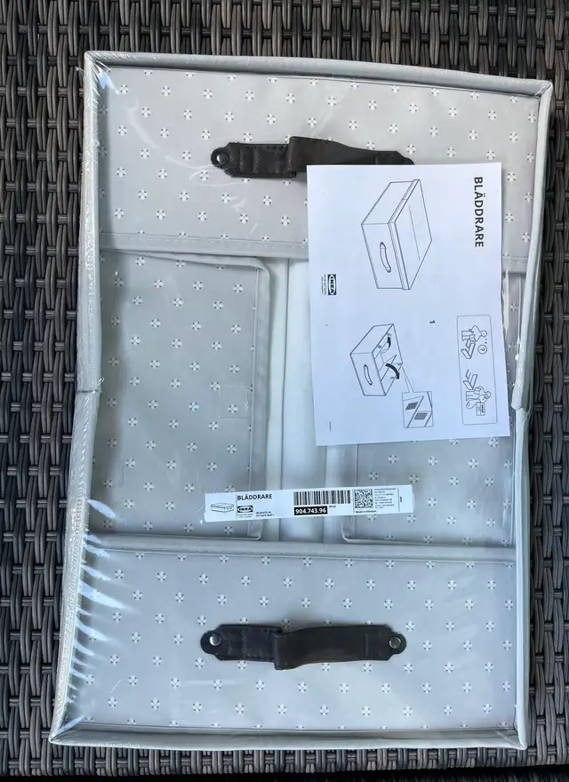 New IKEA BLÅDDRARE Storage Box with Lid in Storage & Organization in Oakville / Halton Region - Image 6