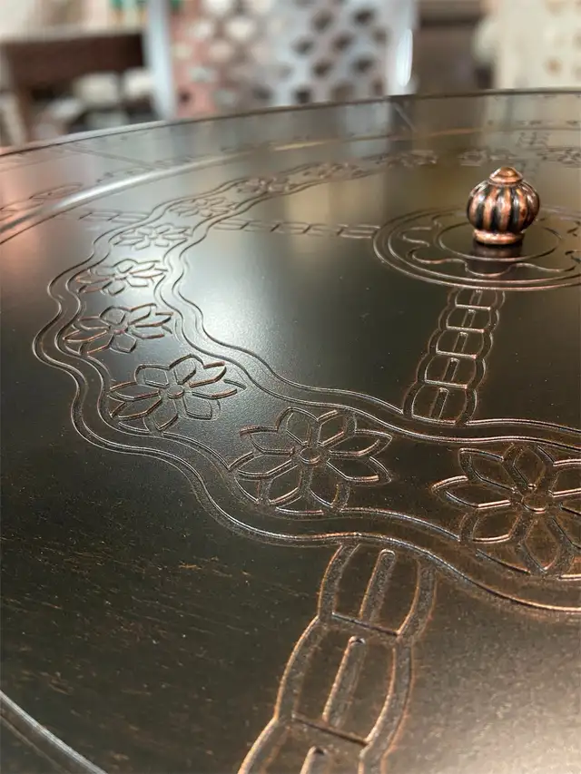 47” Cast Aluminum Outdoor Fire Pit BBQ Dining Table Set in Patio & Garden Furniture in Markham / York Region - Image 5