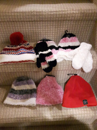 New Girl's Hats, Mittens