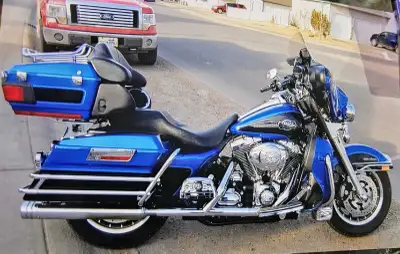 2008 Harley Davidson Ultra Glide. Many modifications done to engine, including shaved heads, high co...
