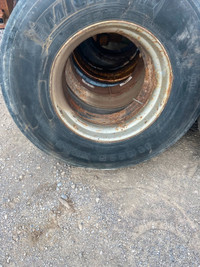1122.5 tires on Dayton rims