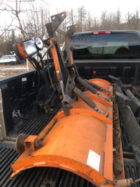 Arctic plow heavy duty. Electric over hydraulic 