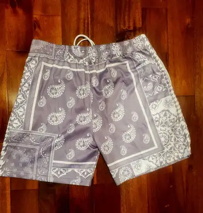 Men's Bandana Style Shorts, View more