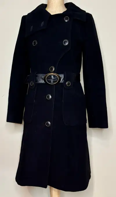 Mackage Black Women’s Wool Coat Small, View more