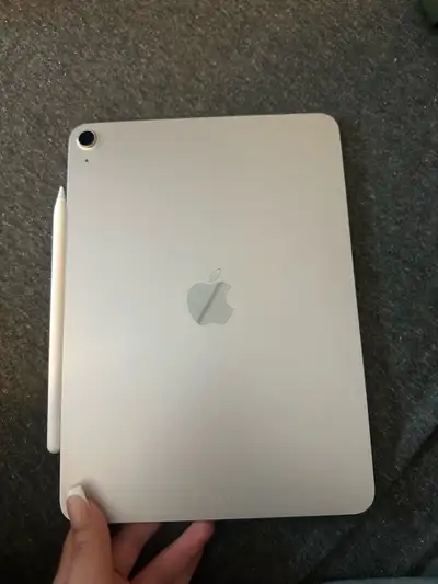 ipad air (new gen)with apple pencil, View more