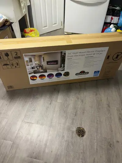 54” Wall Mount Electric Fireplace, View more