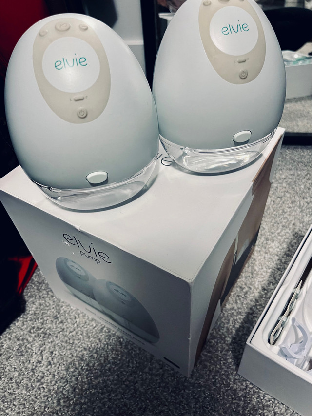 Elvie -  breast pump hands free 1 hub plus all attachments  in Feeding & High Chairs in Calgary