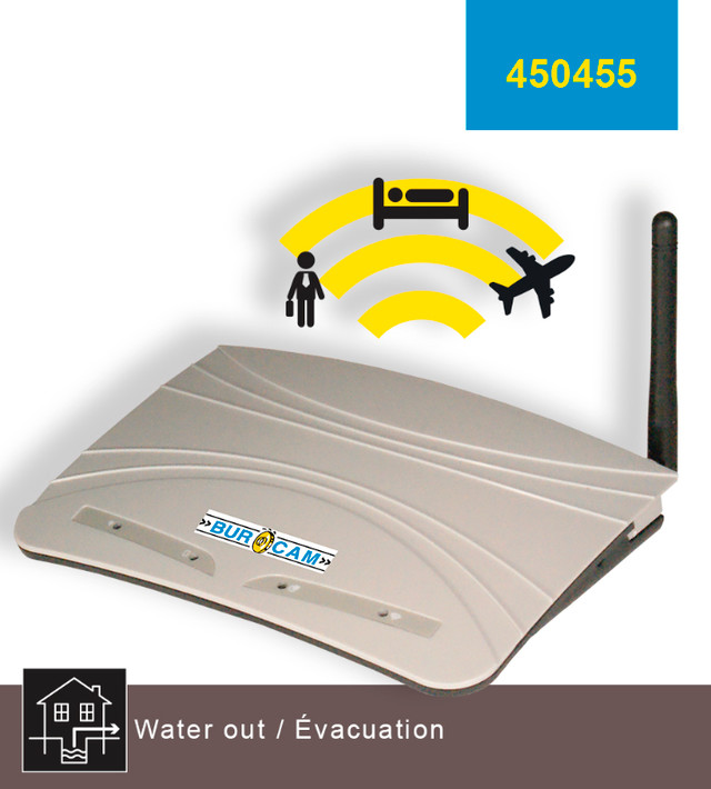 Burcam Wi-Fi Water Watcher Alarm System for Sump/Sewage Basin in Security Systems in Kitchener / Waterloo