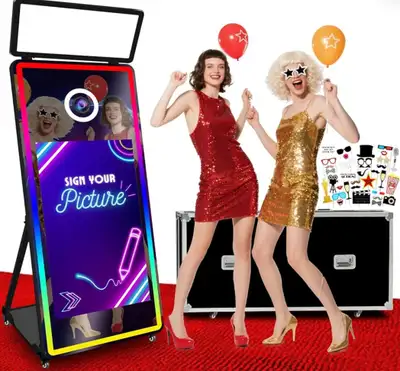 Magic Mirror Photo Booth Rental | Winnipeg | From $749 | Wedding, View more