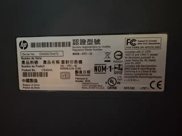 HP CP2025 Colour Laser Printer in Printers, Scanners & Fax in Ottawa - Image 4