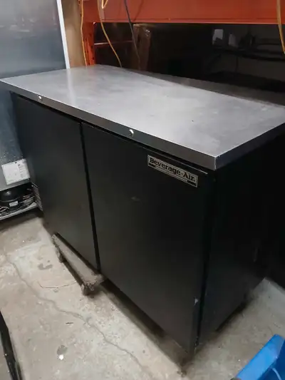 5ft Beverage air back counter cooler! Save$$, View more