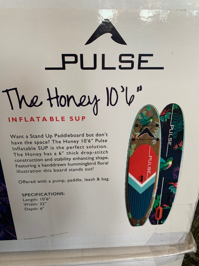 NEW Pulse SUP boards - ‘The Honey’ (10’6”) in Water Sports in Dartmouth - Image 2