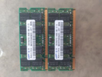 So-Dimm DDR2 2x2gb (4gb total) matched pair RAM