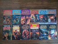 Lot of 12 Classic Star Wars Paperback novels