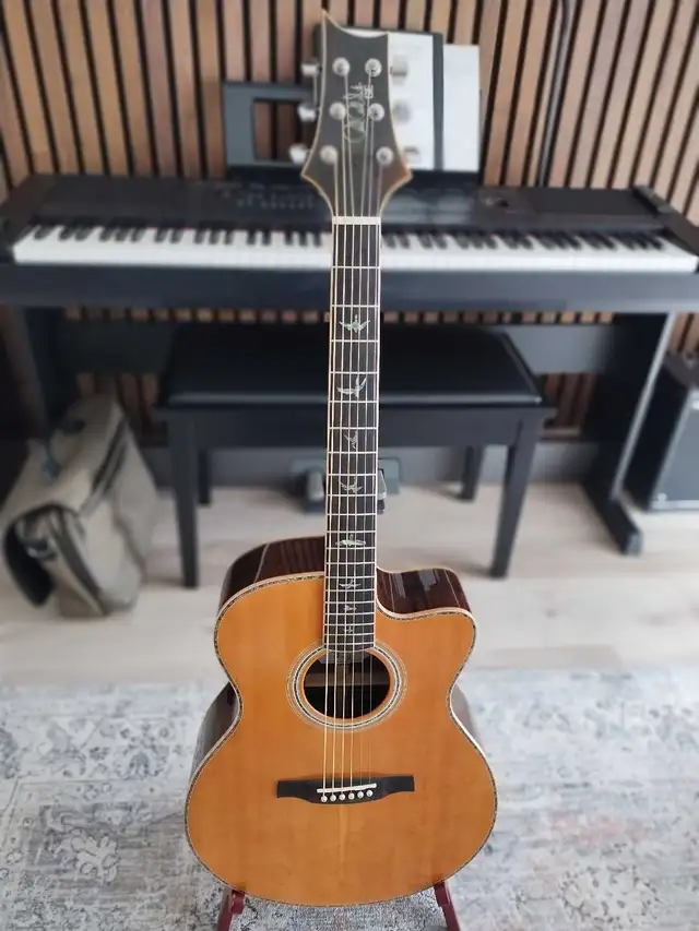 PRS SE Angelus A60e Acoustic/Electric Guitar + Hardshell Case in Guitars in Markham / York Region - Image 5