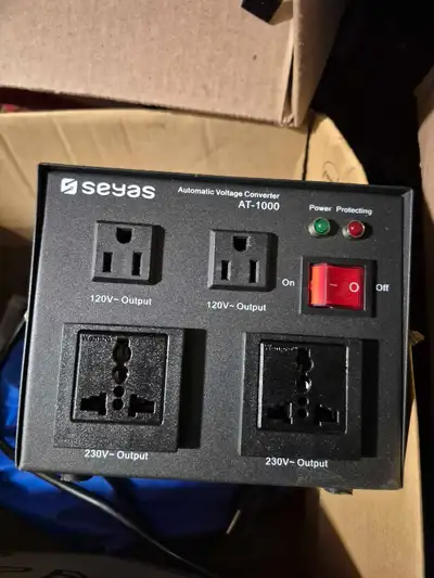 Seyas AT-1000 Automatic Voltage Converter, View more